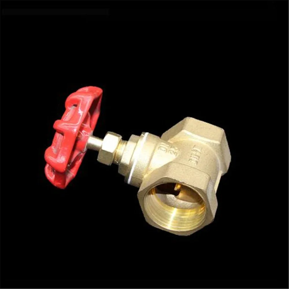 1pcs for Thick Full Copper Gate Valve 4 Points Pure Copper Water Valve Globe Valve Double Inner Wire Copper Gate Brass
