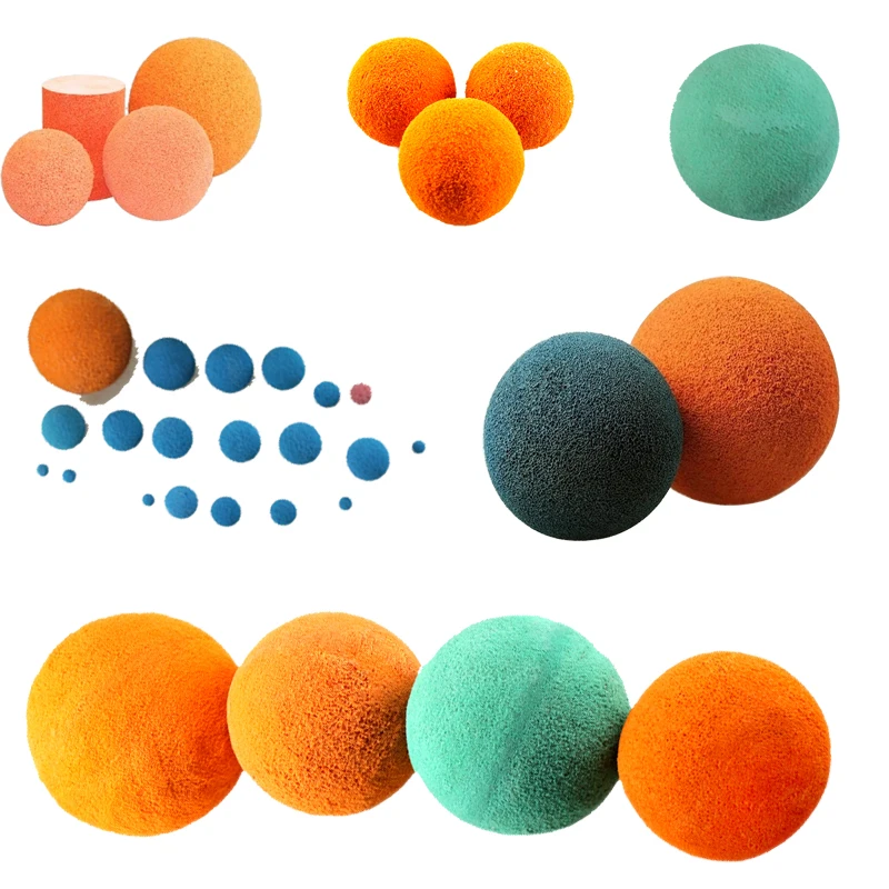 Concrete pump spare parts concrete c oncrete Cleaning Ball Rubber Cleaning Sponge Ball 016091003 018841002