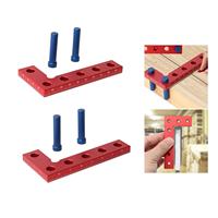 Small Square and Center Finder Portable Woodworking Scriber Measuring Ruler 90° Center Finder for Carpenters Woodwork