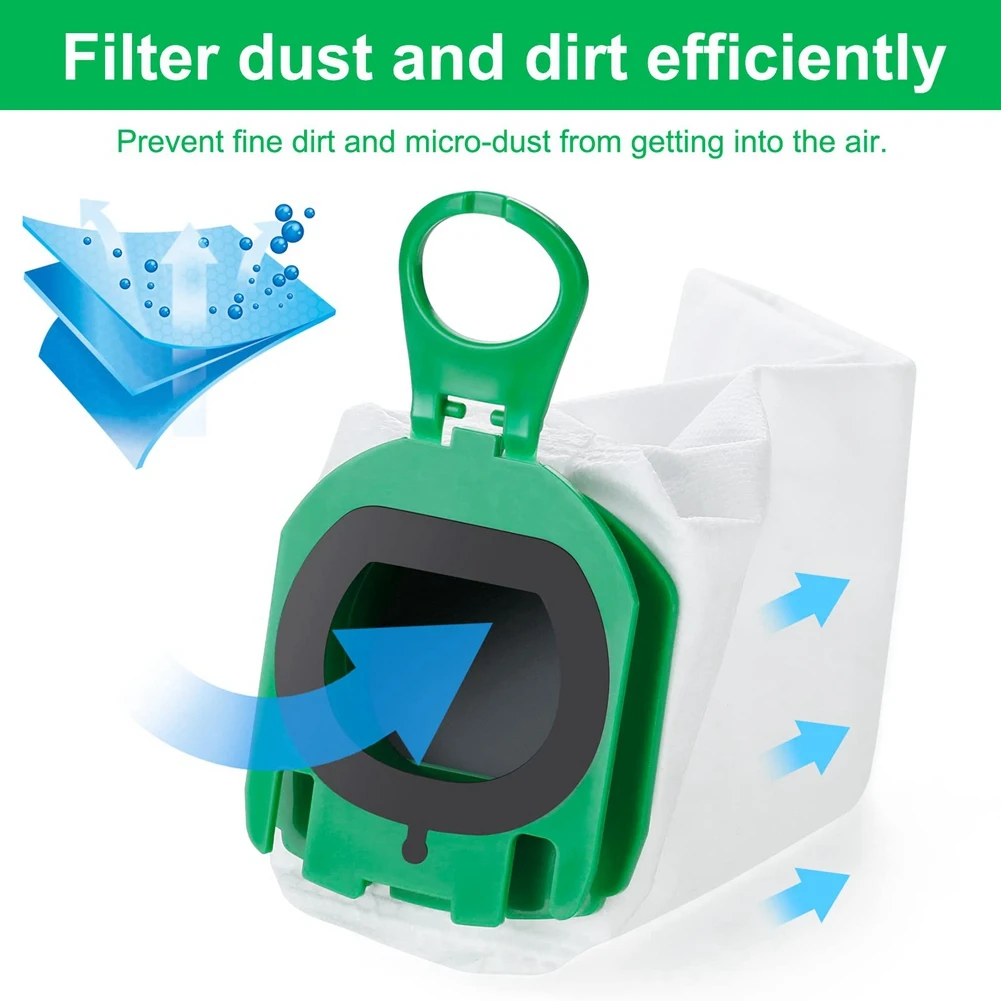 قطع غيار ل Vorwerk Kobold ، كيس الغبار ، فلاتر حماية المحرك ، VB100 ، FP100 ، ملحقات المكنسة الكهربائية اللاسلكية