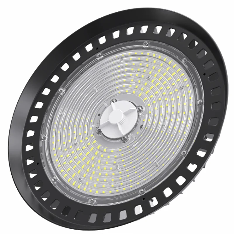 Lumière LED industrielle High Bay UFO, 140 strada/w, IP65, 100W, 150W, 200W, Entrepôt