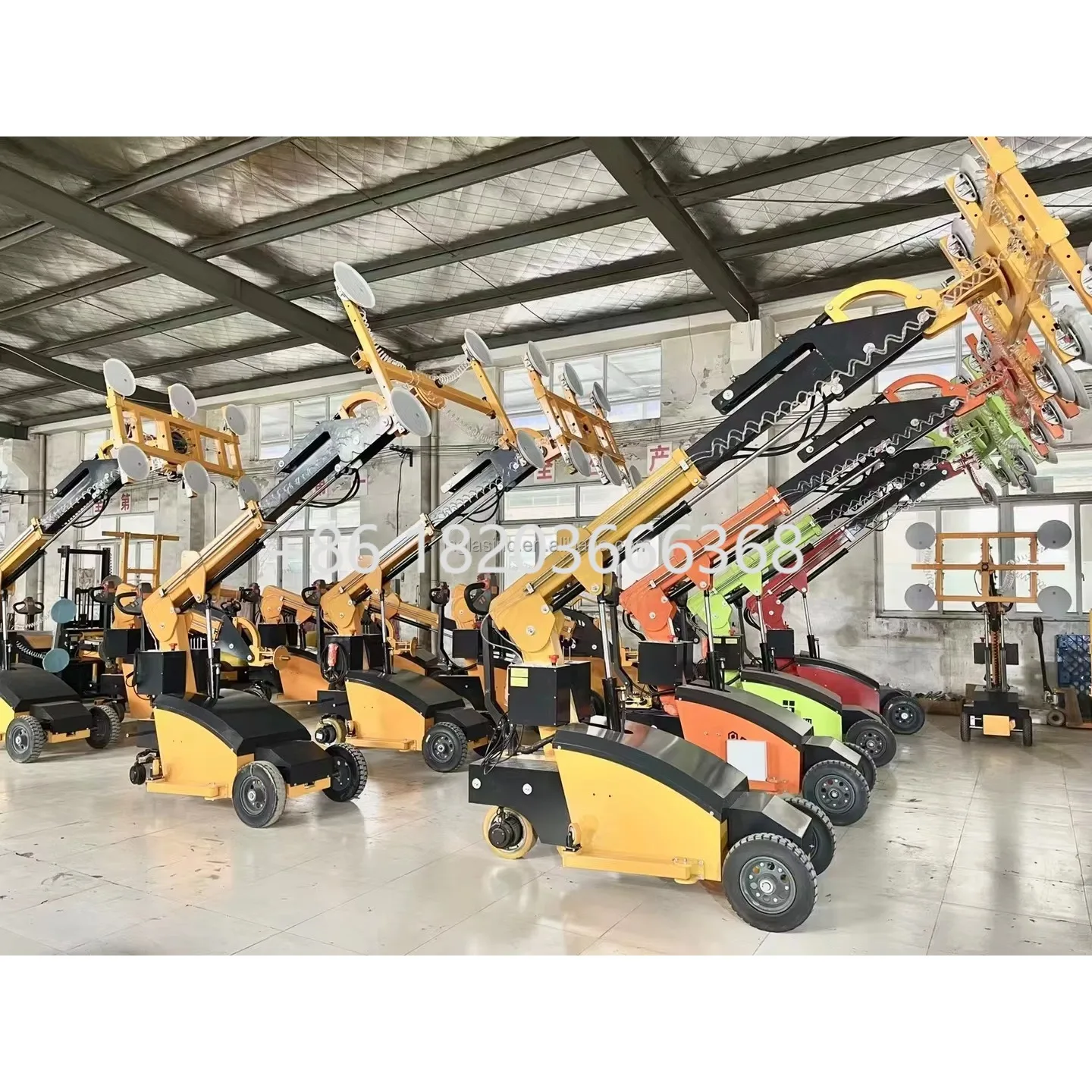 

Customize New Condition Electric Glazing Robots Glass Lift Rotary Suction Lifter Cost-Effective Glass Installation Manipulator