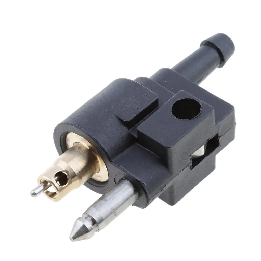 

Plastic Male Fuel Line Connector 1 4 Inch Hose Adapter for Outboard Engine Spare Parts Replacement