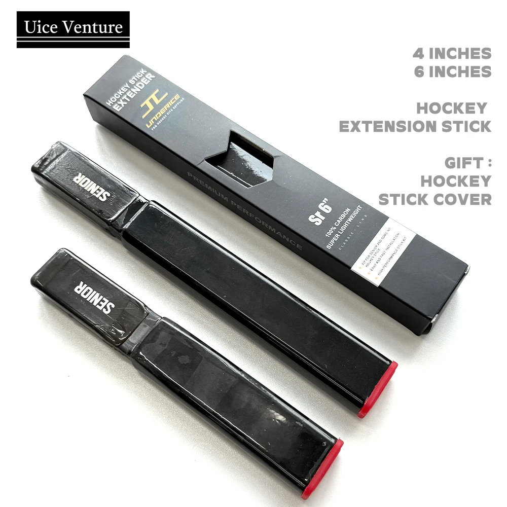 

Ice Hockey Stick Extension 4/6inch High Quality Adult Length Light Weight For Hockey Stick End Plug Hockey Accessories