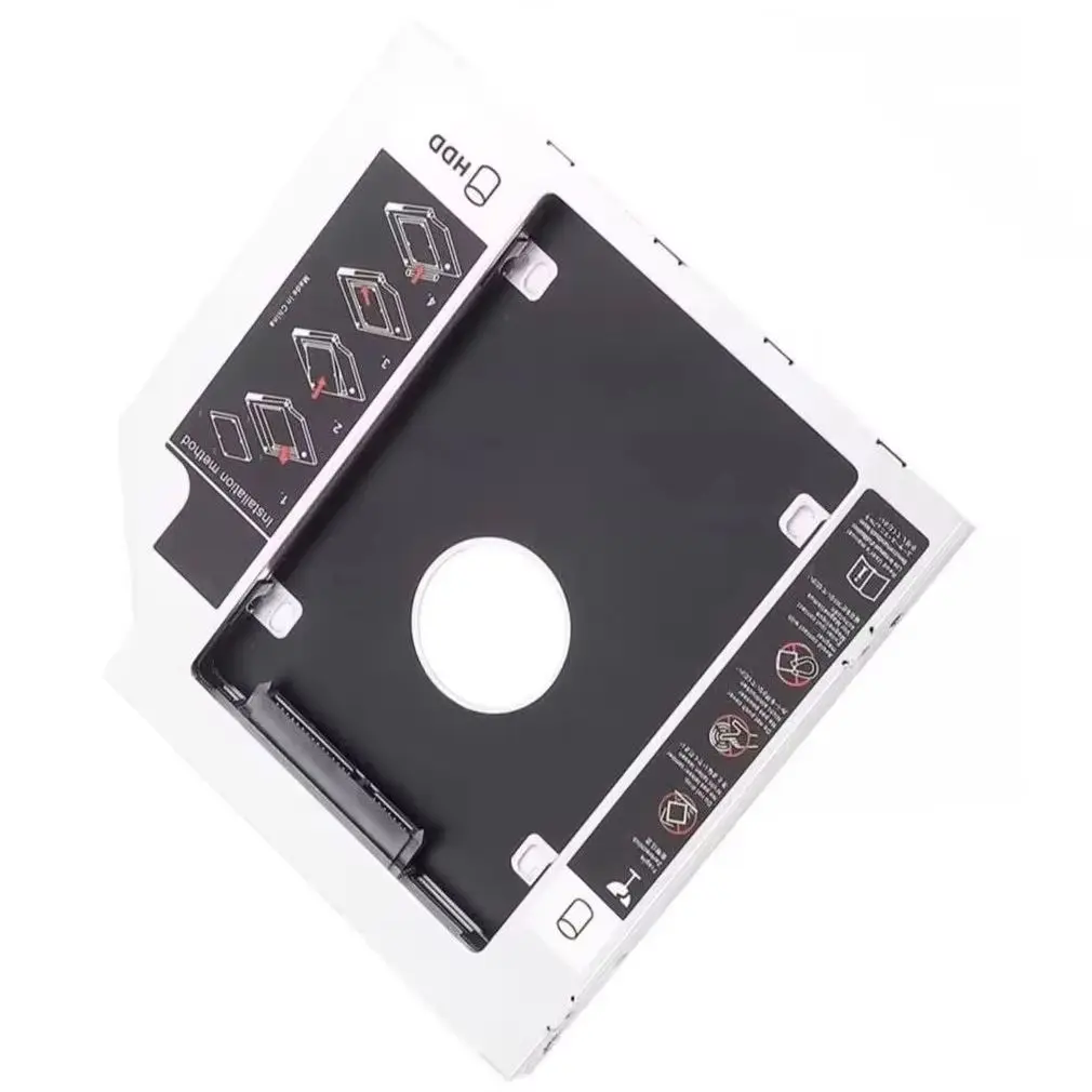 2nd 2.5 HDD Hard Drive Optical bay Caddy Frame Adapter for Asus N61 K45 A45 A45V N55E N55SF N55SL N75E N75S N75SF N76 N56J G56JR