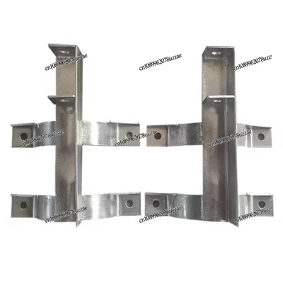 Clamp for Steel Pipe Rod Cross Arm Hoop Double Rod Top Hoop Power Iron Accessories Accessories Cable Flat Iron Hoop