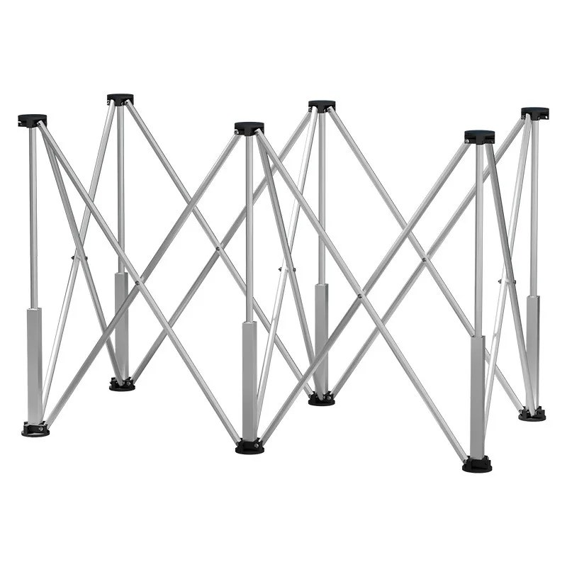 ALLSOME Strut Work Table Stainless Steel Portable Work Sawhorse Support Quick Telescopic Workbench Woodworking Tool