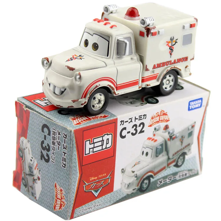 TAKARA TOMY TOMICA Cars Lightning Mcqueen Mater Dinoco 43 95 Alloy Model Car Vehicles Kids Children Toys Gift