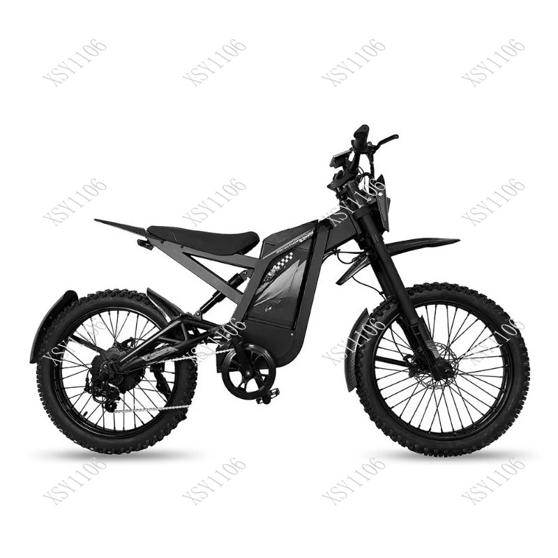 24 Inch 7-Speed Electric Off-Road Bike Lithium Battery Snow E-Bike Factory Direct