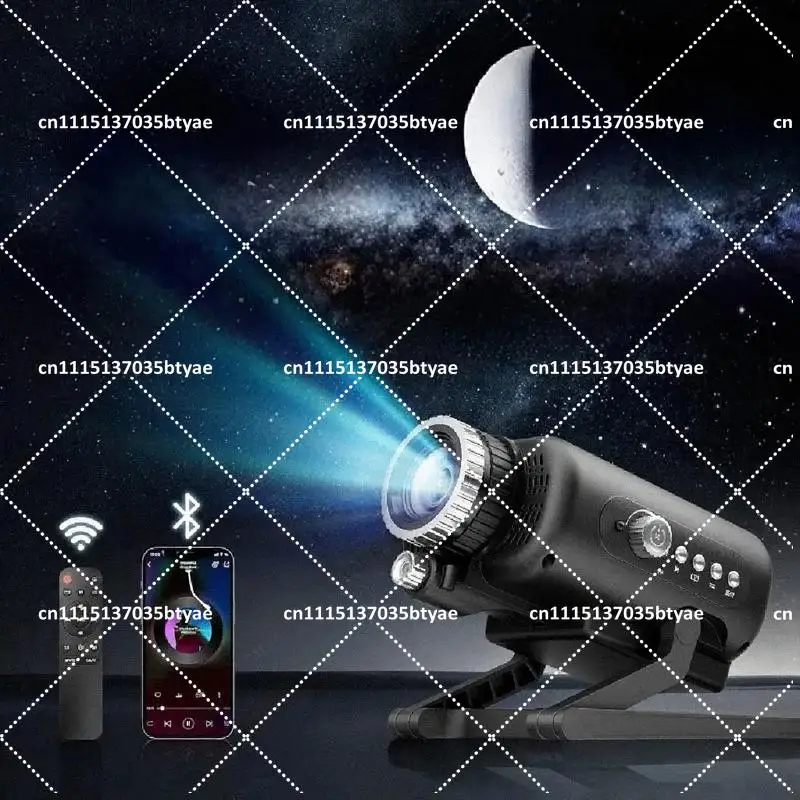 Planetarium Night Light Projector, HD Soft Light 3D Starry Sky Galaxy Projector For Room Ambiance