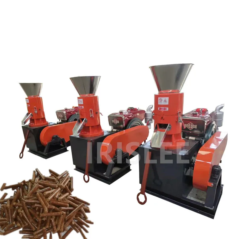 6mm 8mm Household Pellet Press Animal Feed Wood Pellet Mill Biomass Pellet Machine