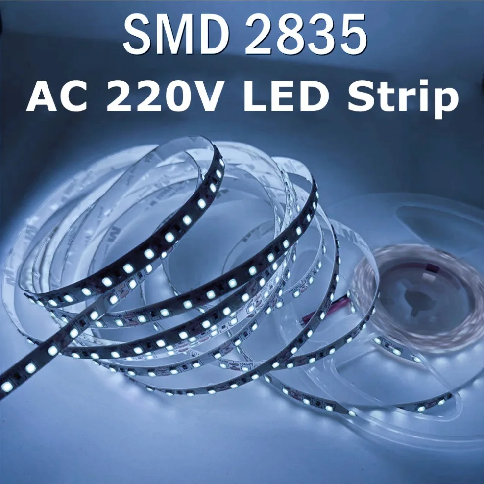 2835 casa tira ac220v 240v alto brilho tira led 120leds/m gelo azul verde amarelo rosa flexível e cortável barra de lâmpada macia