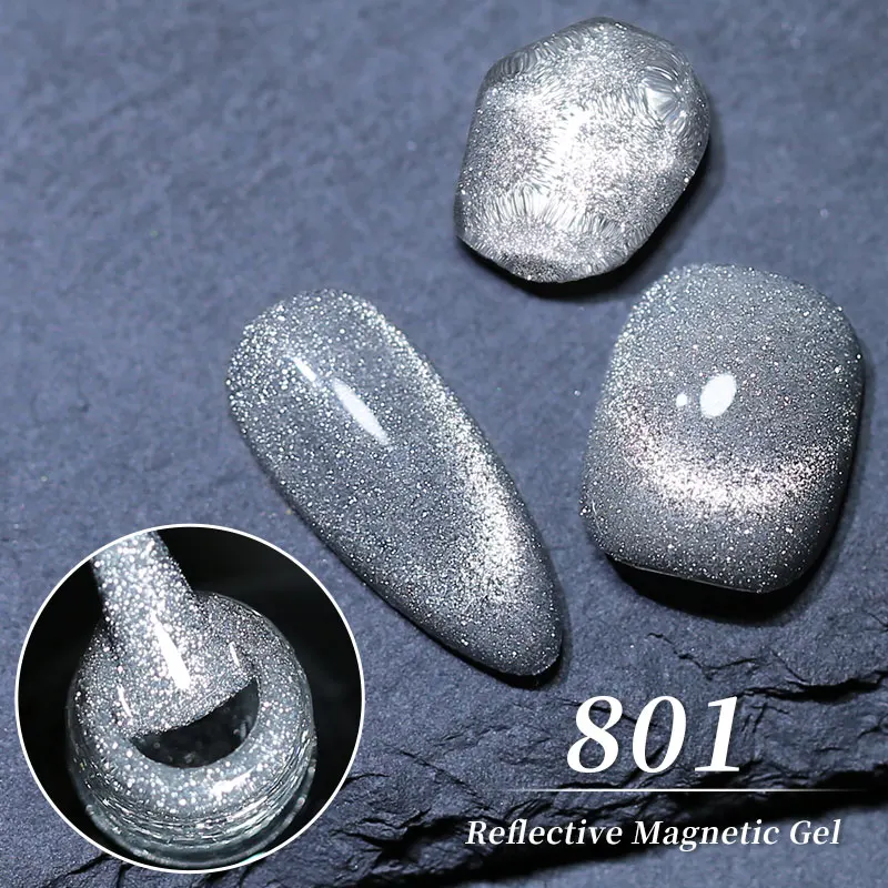 Arte Clavo 10ml Reflektierender Aurora Starry Cat Eye Gel-Nagellack Funkelnder Laser-Spar Magnetischer Gel-Nagellack Nageltechniker-Zubehör Großpackung – Detail 7