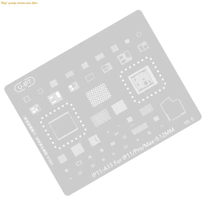203F Professional BGA Reballing Stencil for 15 14 13 12 11 Series Comprehensive Tin Planting Steel Net Template