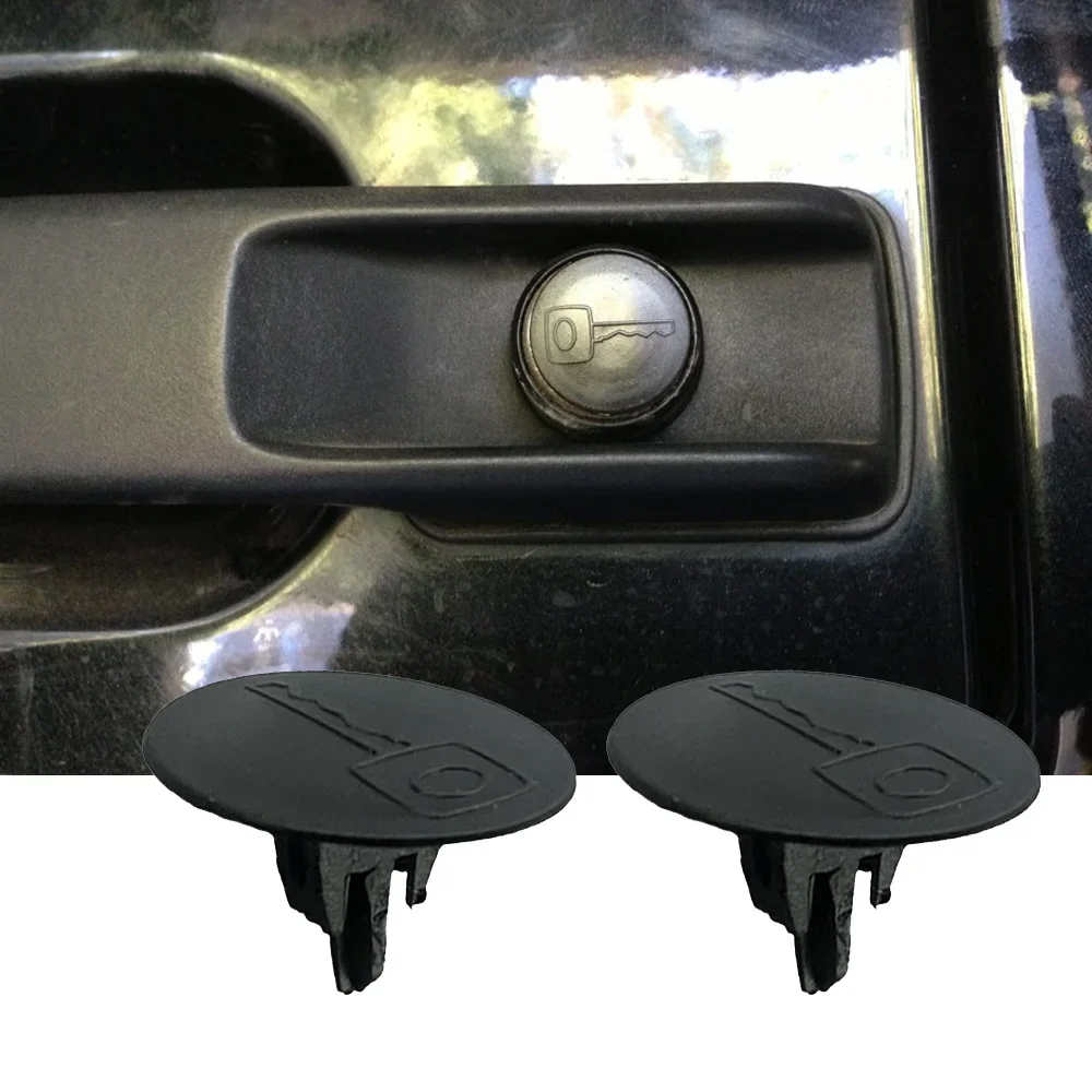 2PCS Auto Maniglia Della Porta Foro Chiave Buco Della Serratura Tappo Pinze Per Mercedes-Benz Classe G W463 1990 - 2018 Prevenire Il Blocco Antipolvere NUOVO