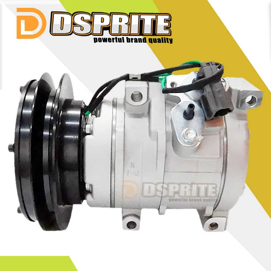 10s15c air ac compressor  247300-0510 for JOHN DEERE CATERPILLAR KOMATSU 447220-4053 4431081 4436025 418-S62-3160 20Y-979-6121