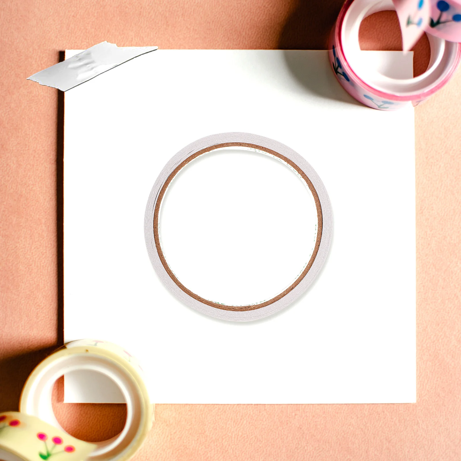 10 قطعة 0.5x800 سنتيمتر شريط لاصق على الوجهين متعدد الأغراض عالية الأداء لصياغة تصاعد الختم والمكتب المدرسة