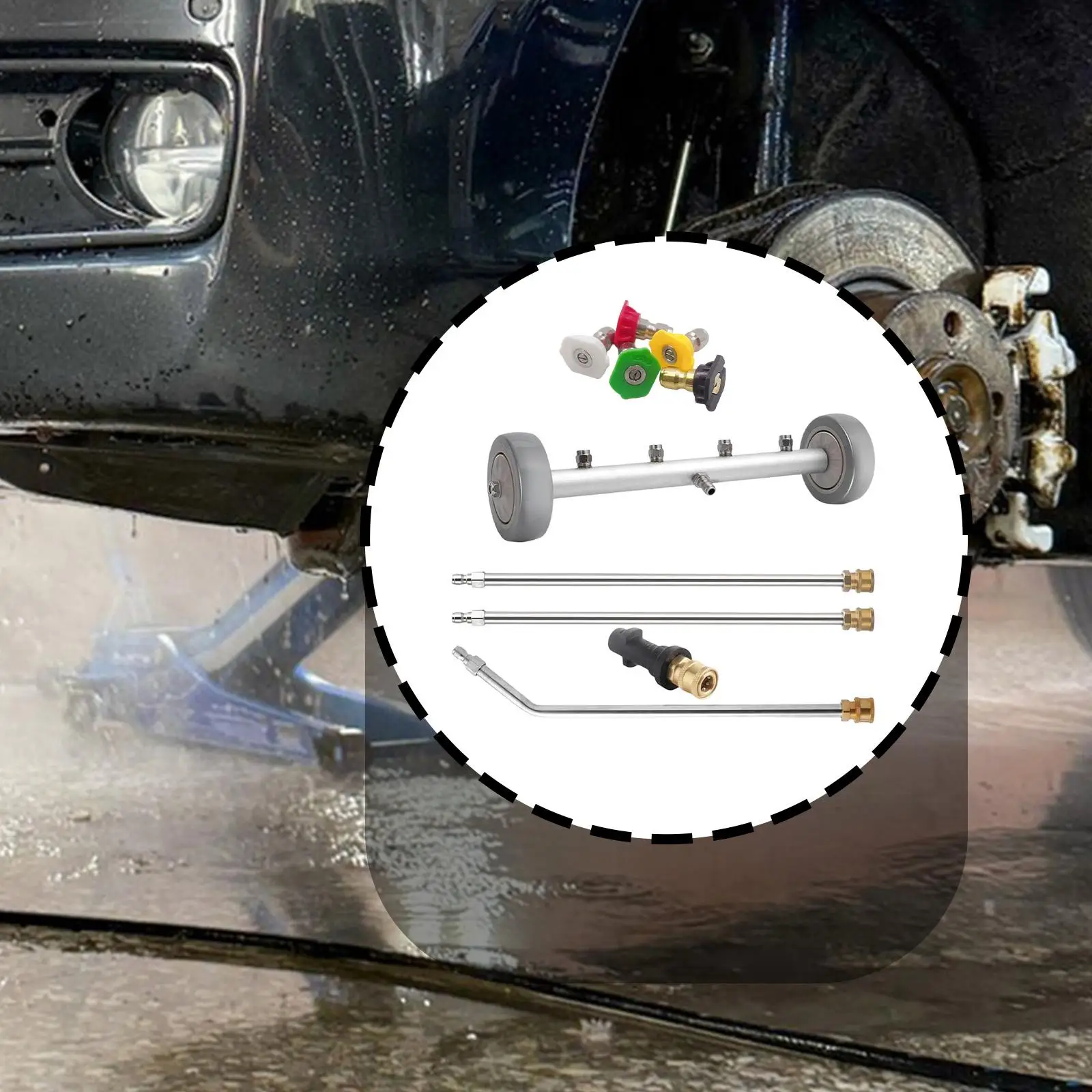 Heavy Duty Undercarriage Pressure Washer Cleaner