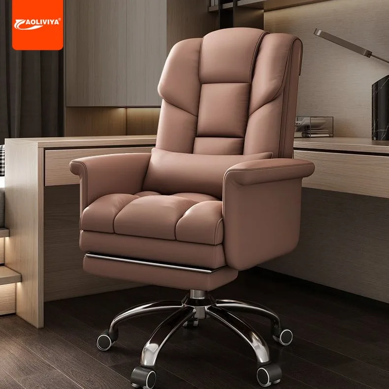 

Aoliviya Computer Chair Home Office Ergonomics Gaming Chair Comfortable Long-Sitting Reclining Backrest Sofa Chair Boss Seat