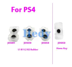 20PCS L2 R2 L1 R1 Conductive Rubber Buttons For PS4 Controller JDS 001 011 030 050 JDM-030 040 055 Home Key Pads