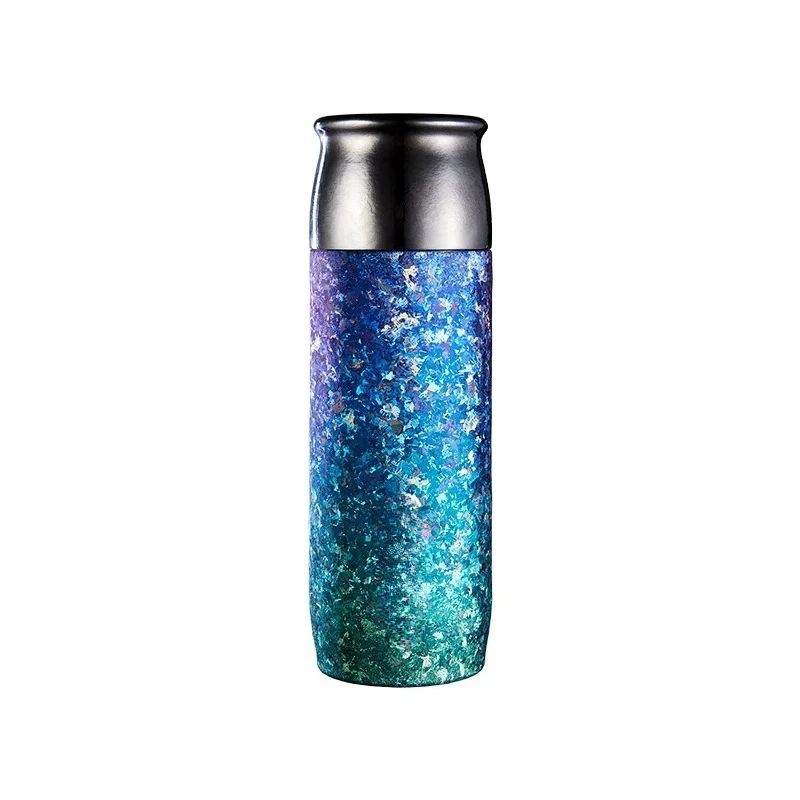 Thermos cup gradual change series, high-grade stewed tea cup tea separation brewing tea cup