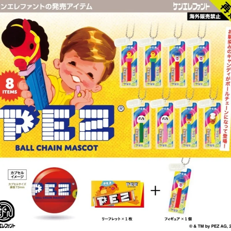 Kenelephant Pez Dispensador de Dulces Llavero Colgante Mini Gashapon Coleccionable En Stock Decoración para Bolsos Colección para Adultos