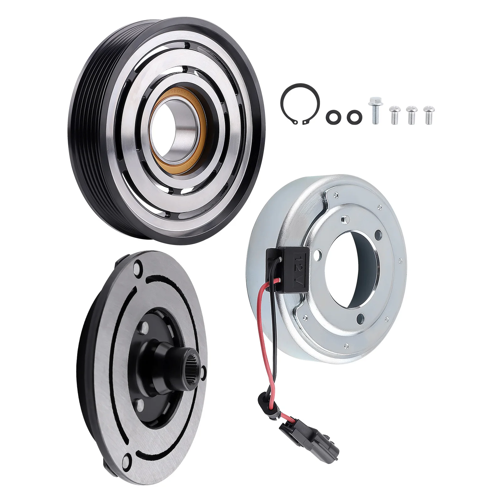 

AC Compressor Clutch For Nissan Rogue 2.5L CVT 2WD HATCHBACK S SL SV 2008-2013