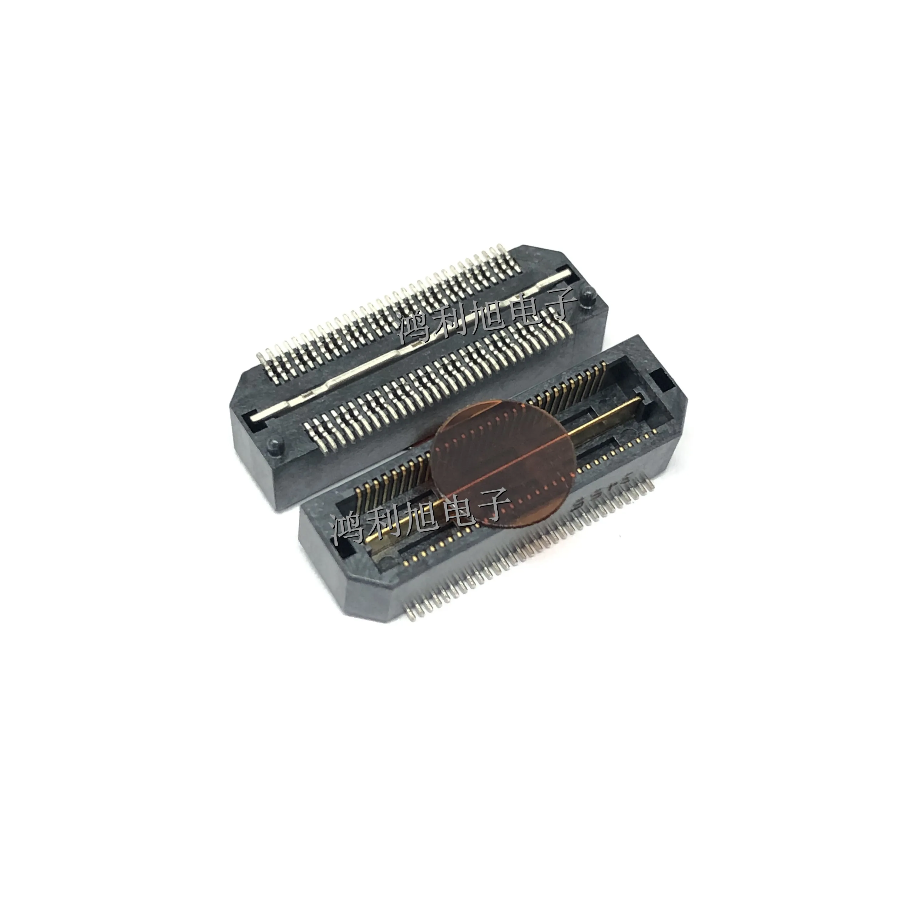 1PCS/Lot QTH-030-01-L-D-A-K-TR Conn Micro High Speed Terminal Strip HDR 60 POS 0.5mm Solder ST Top Entry SMD T/R