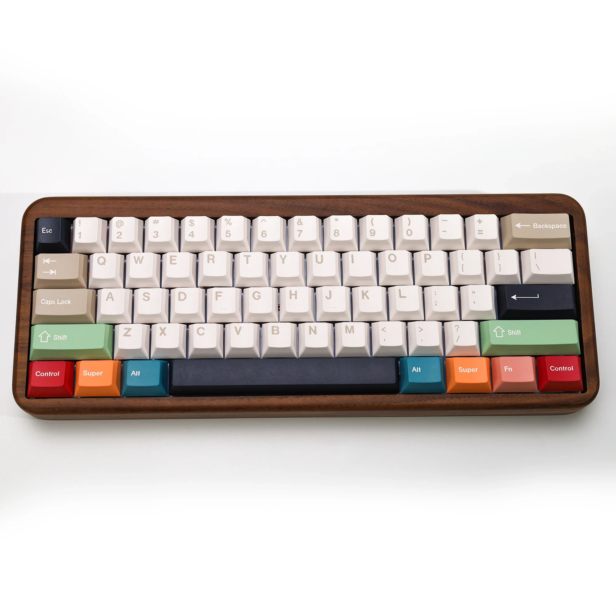 KBDiy GMK Foundation Keycaps PBT Cherry Profile voor mechanisch toetsenbord Keycap 75% aangepaste Retro 143 toetsen Caps voor MX-schakelaars