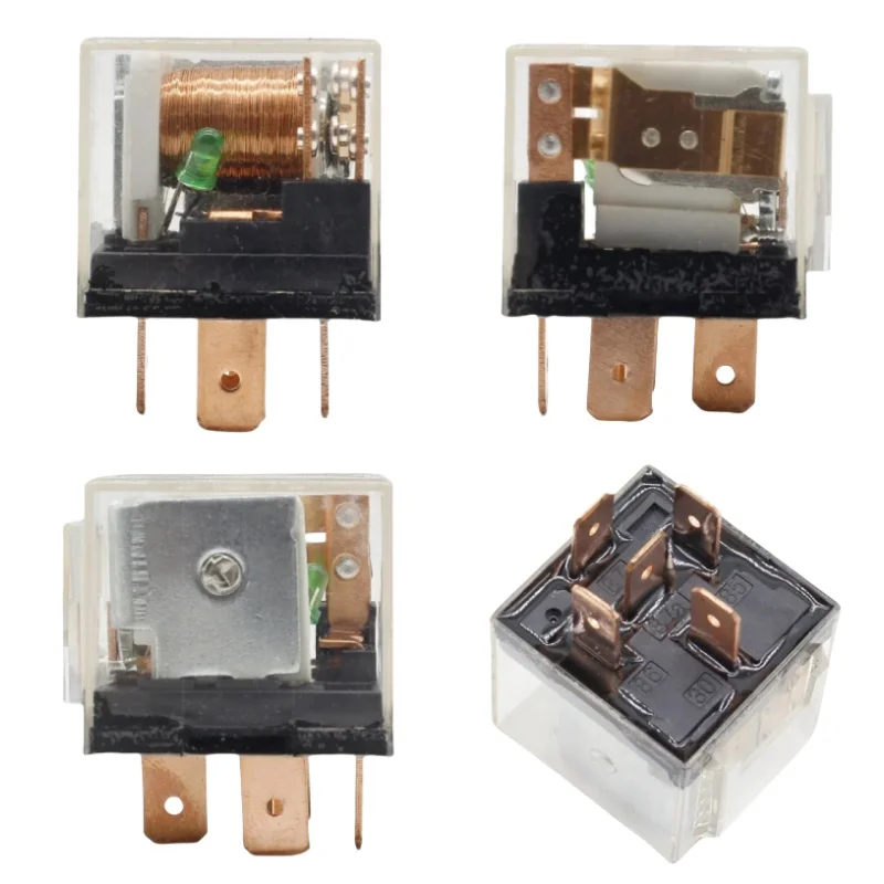 1pcs 12V 100A 5Pin SPDT Car Control Device Car Relays DC 24V High Capacity Switching
