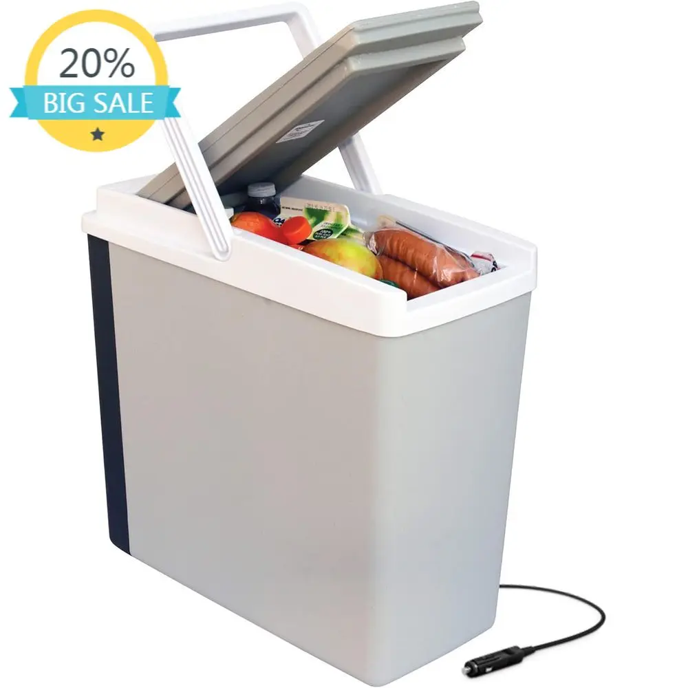 

Portable 12V Electric Cooler/Warmer, 18 Qt for Outdoors, Camping, Picnic, Travel