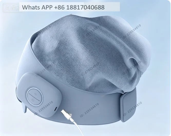 1PC,Head massager for relieving fatigue, eye hot compress massager, head and eye massage for relieving stress,