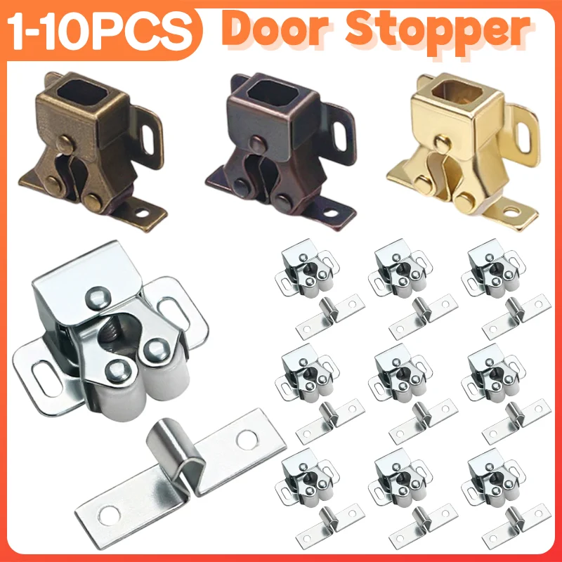 1-10PCS Cabinet Catches Magnetic Suction Closet Sliding Door Stoppers Buffer Anti Collision Anti-corrosion Hardware Tools