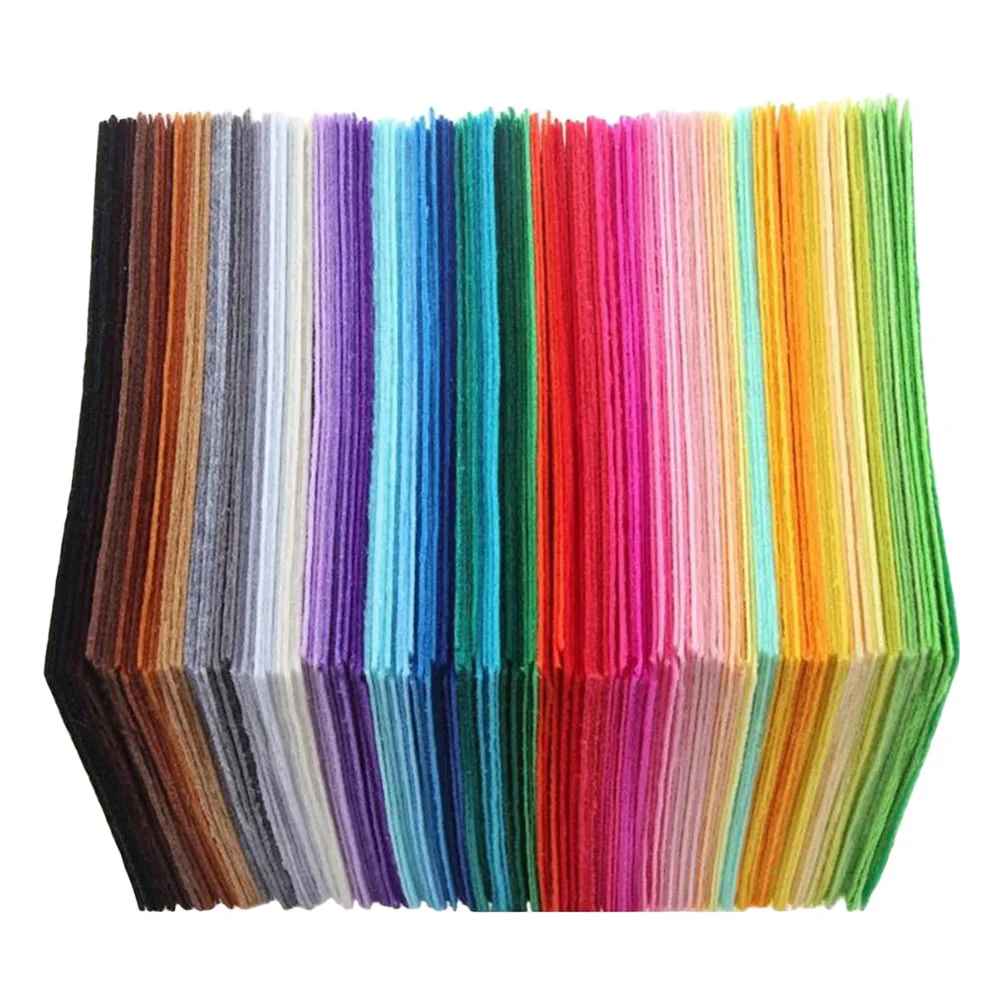 

40pcs 20X30Cm Multicolour Nonwoven Fabric Sheets For s Craft Art Diy Projects Durable Reusable Glue Sew Staple Paint