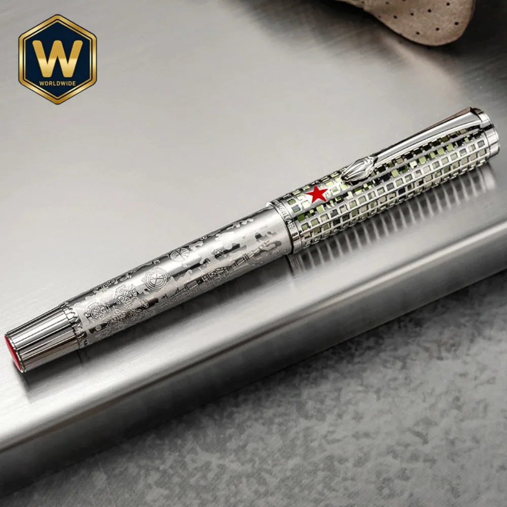 WA35 Aerospace Co-branded Limited Edition Fountain Pen Hard-tip Calligraphy Pen High-value Signature Pen for Girls Gift