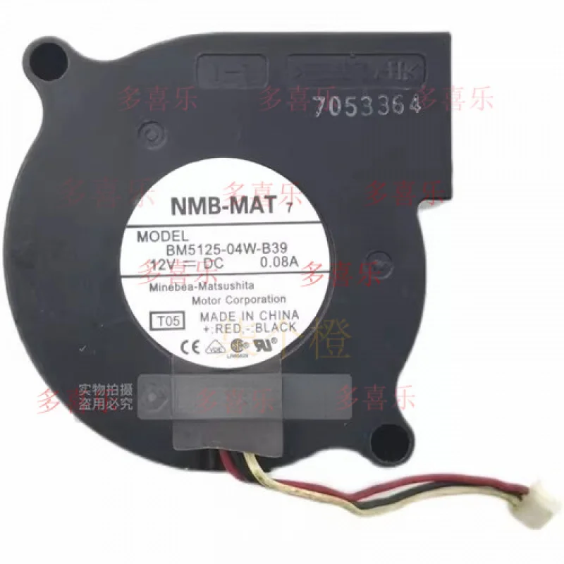 

WW для NMB BM5125-04W-B39 5025 DC 12 В 0,08 А 5 см турбовентилятор охлаждения