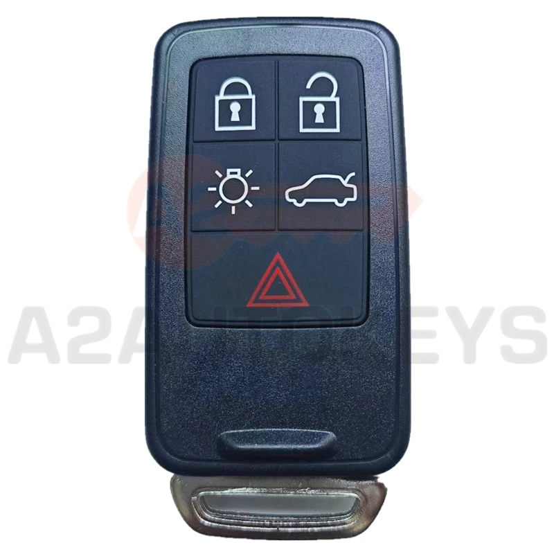 A2AUTOKEYS KR55WK49264 ID46 433 MHZ Auto Car Remote Smart Control Key Non-Keyless Card For Volvo S60 S60L S80 XC60 XC70 V40 V60