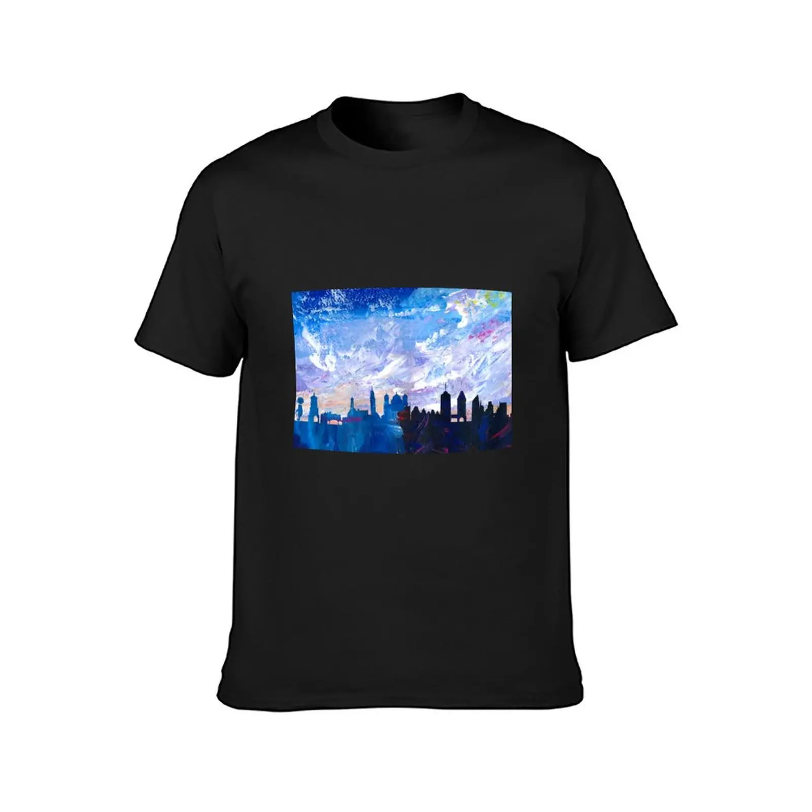 Augsburg Bavaria panorama skyline with landmark T-Shirt oversized customs design your own sublime tops men graphic t shirts