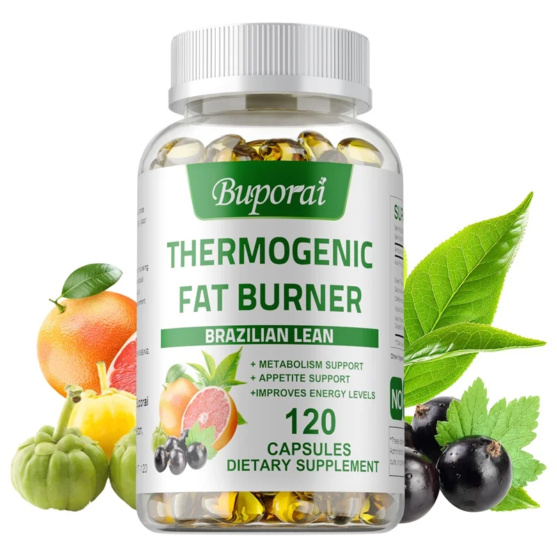 

Thermogenic Fat Burner - Digestion, Fat Burning, Appetite Reduction, Detoxification, Weight Loss and Immunity Improvement