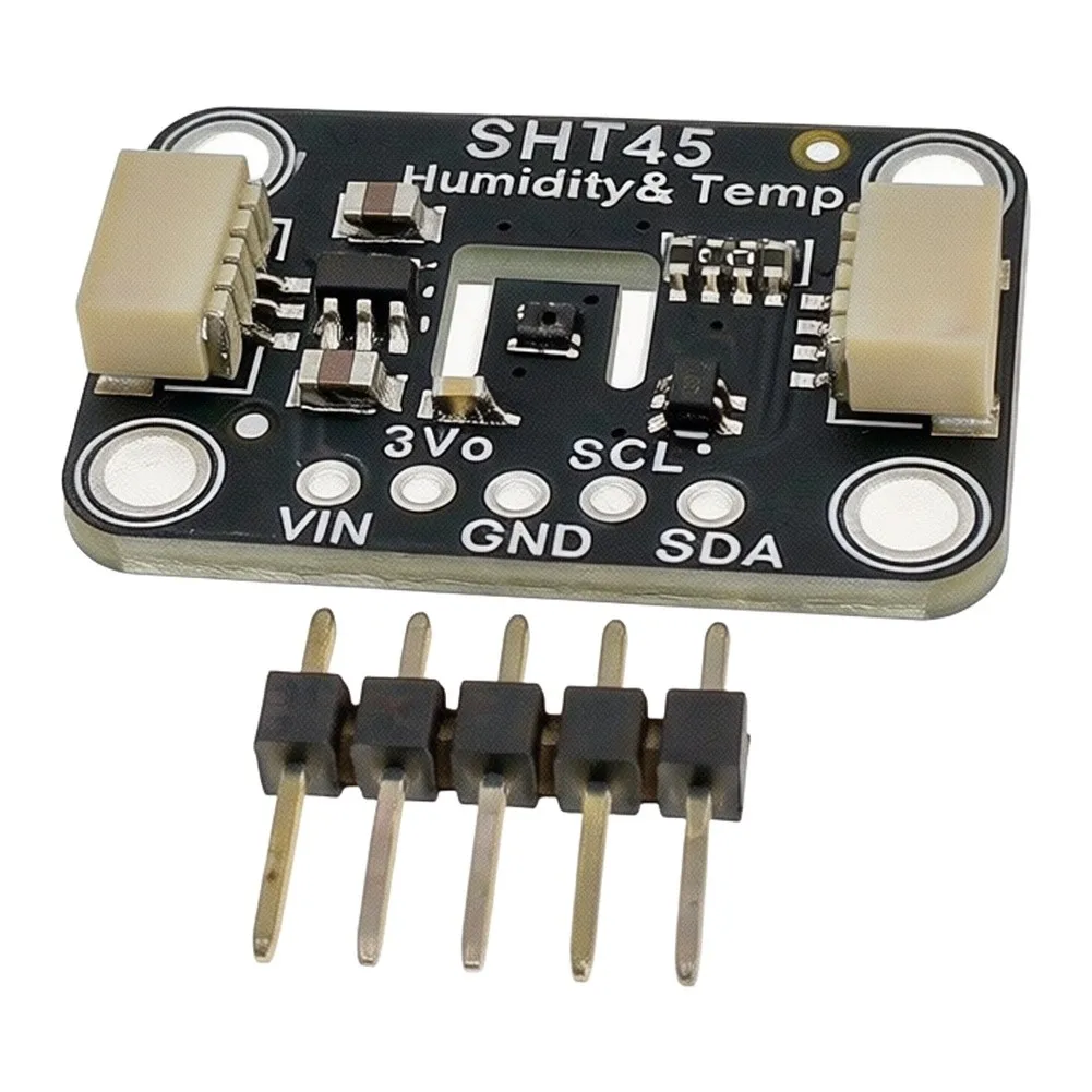 SHT45 High-Accuracy Sensor Module for Temperature Humidity Measurement For STEMMA QT Qwiic Plug-and-Play Design