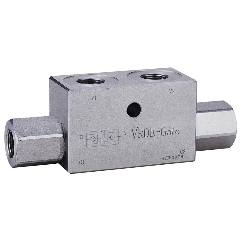 Two-way hydraulic lock VRDL-G3/8 high quality, outrigger lock, cylinder two-way lock