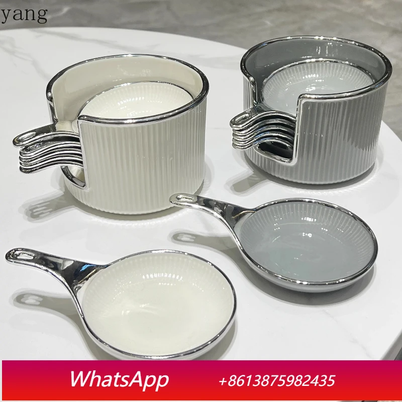 

LMM light luxury dipping household seasoning plate plate plate