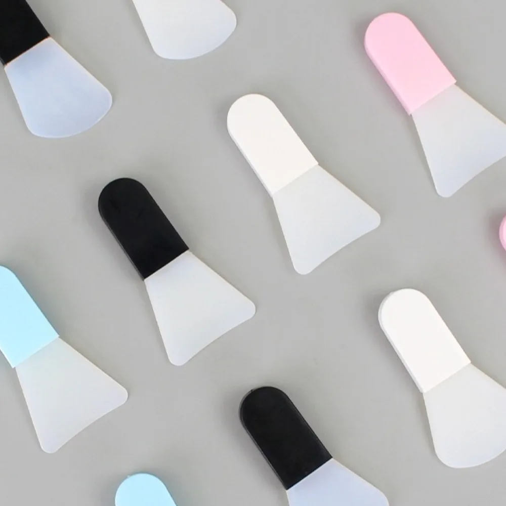 1Pcs Silicone Facial Mask Brush Face&Eye Cream Mud Mask Applicator Scraper Face Cleanse Brushes Travel Portable Skin Care Tools