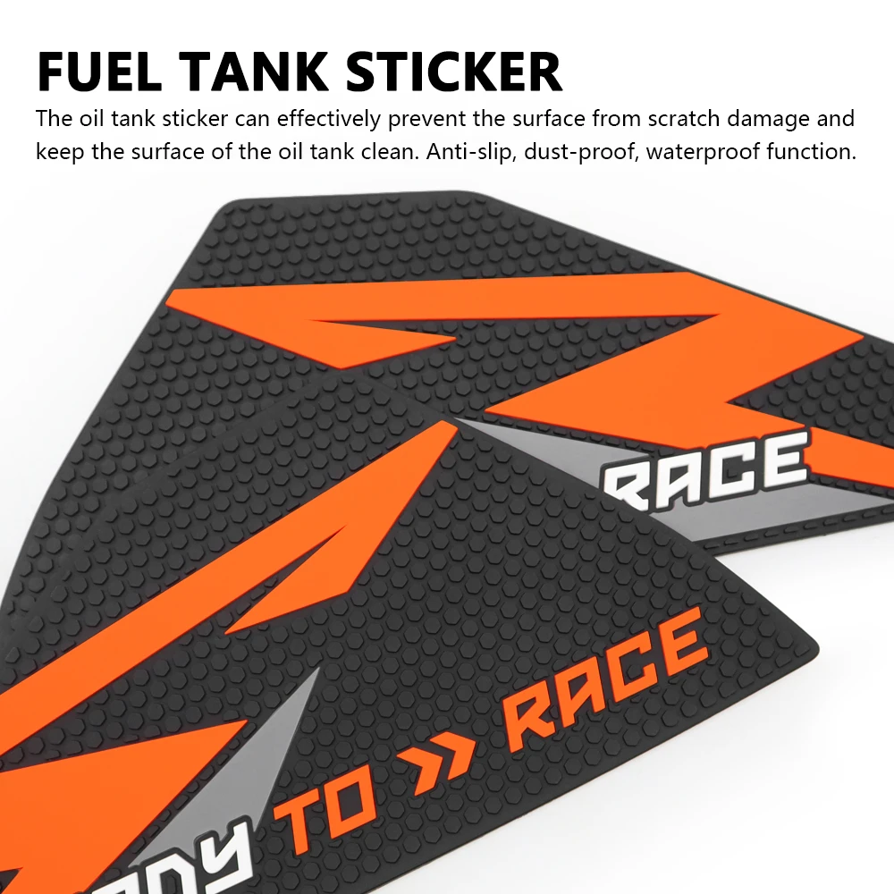 Body Protection Stickers Accessories Motorcycle Fuel Tank Pad Knee Grip Decal For KTM 450 RC 2026 450RC 2026 RC450 2026 rc450