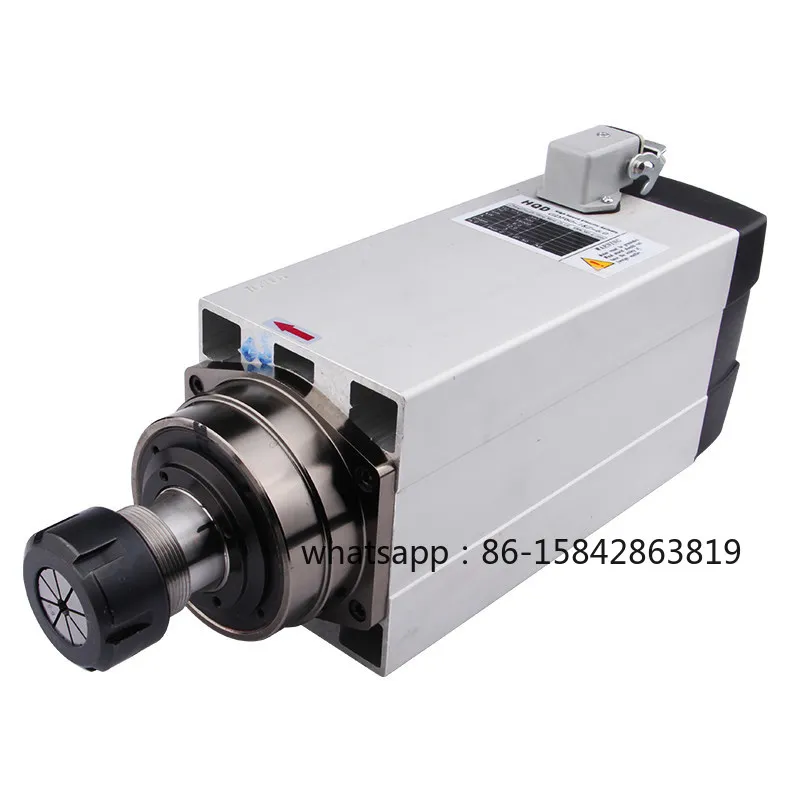 Electric Spindle Engraving Machine 2.2kw3.5kW 4.5kw6KW Air-cooled High-speed Cutting Machine Spindle Motor Power Head