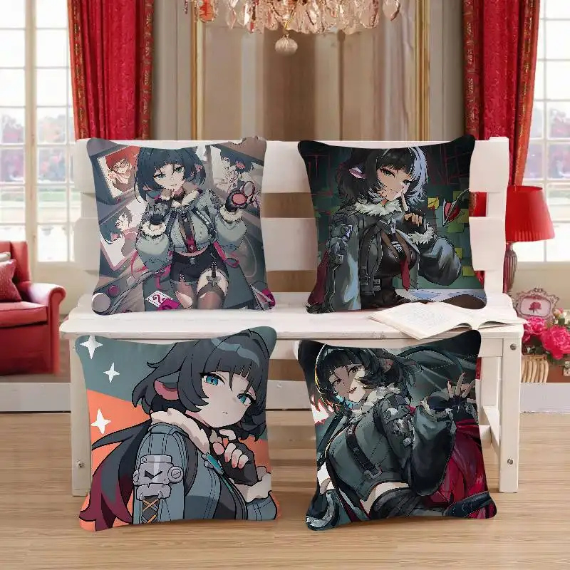 J-Jane Doe غطاء غبار وسادة شخصية لغرفة النوم للأطفال ديكور حفلات كيس وسادة هدية عيد ميلاد للأطفال #4