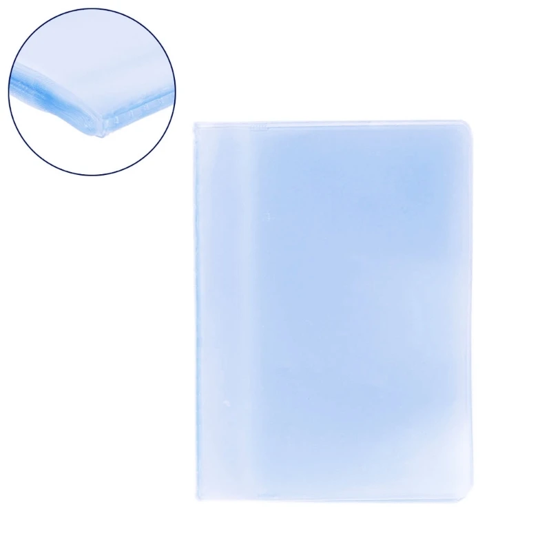 Plastic PVC Clear  Name  Credit Card Holder for Case  Keeper