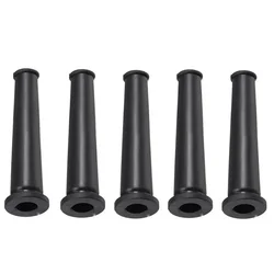 5pcs 9mm Cable Gland Connector Rubber Strain Relief Cord Boot Protector Wire Cable Sleeve For Power Tool Cellphone Charger