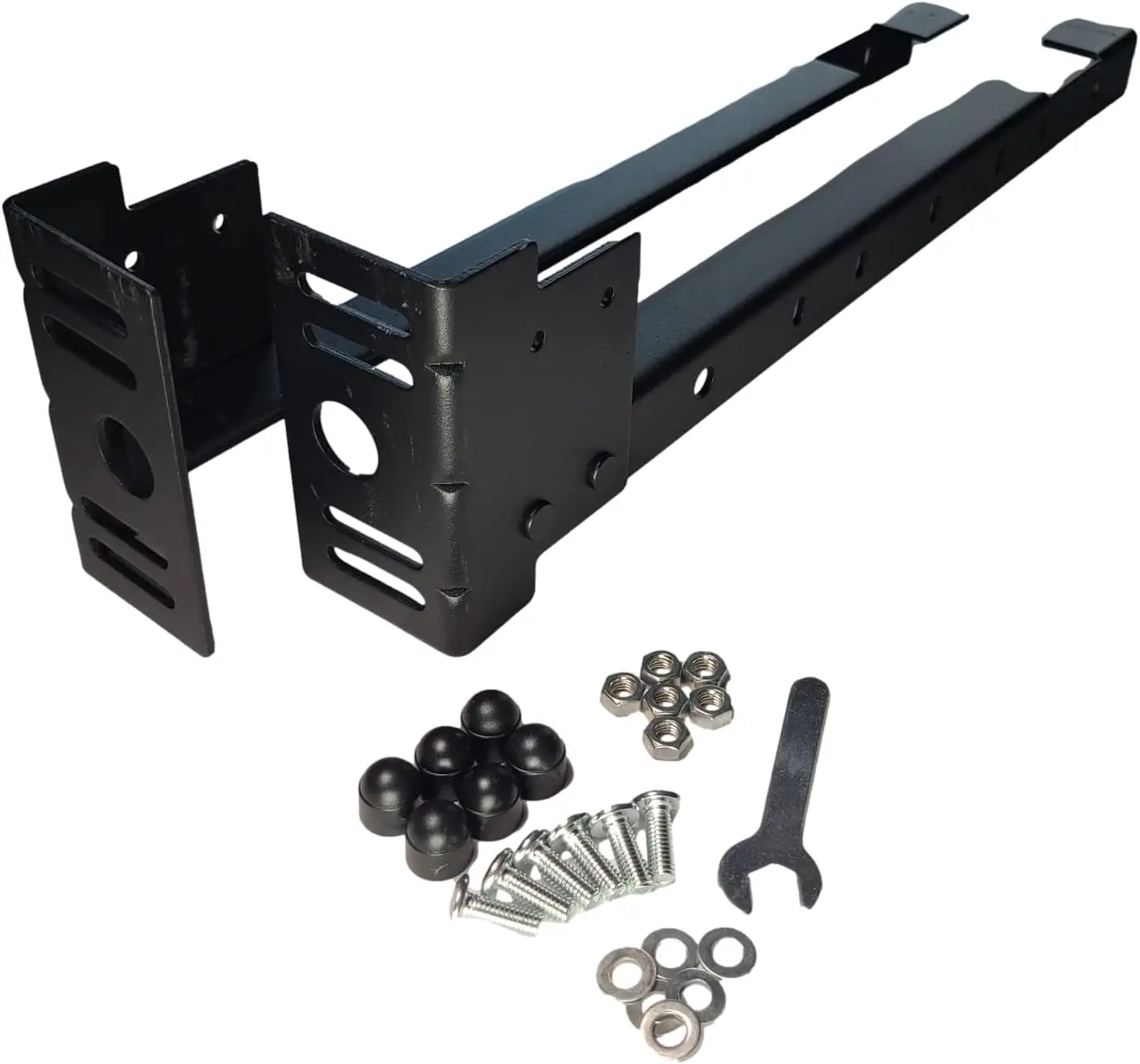 Soportes de extensión para estribo First Choice S, todos los herrajes necesarios Luded, funciona con marcos gemelos, Full Queen y King,