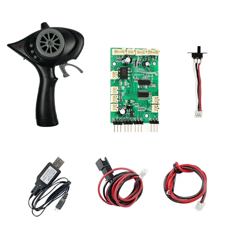 5CH 2.4G Transmitter Remote Control Receiver Set for LDRC LD-P06 LD P06 Unimog LD1201 1/10 1/12 1/16 1/18 RC Crawler Car